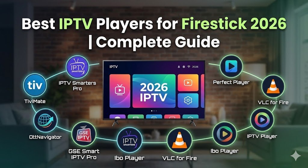 Best IPTV Players for Firestick 2026 Best IPTV Players